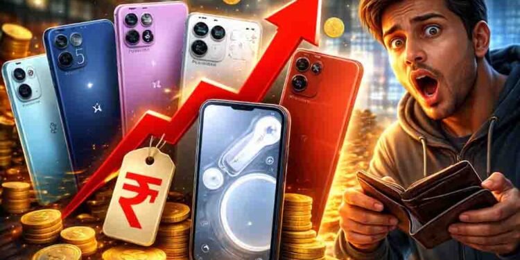भारत में मोबाइल फोन की कीमतें बढ़ीं, यूजर्स पर पड़ेगा असर