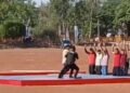भोपाल में लाल परेड ग्राउंड पर NSG कमांडो ने दिखाया पावर शॉ