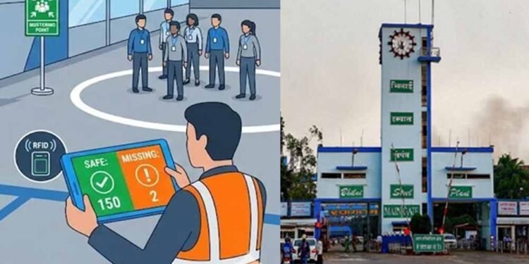 Bhilai Steel Plant में ड्यूटी से गायब कर्मियों पर सख्ती, RFID सिस्टम से होगी निगरानी