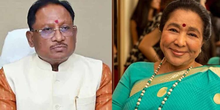 Asha Bhosle के निधन पर CM विष्णु देव साय ने जताया गहरा शोक