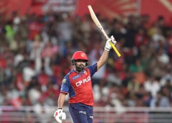 PBKS का बड़ा स्कोर, RR के सामने 223 रन का लक्ष्य; स्टोइनिस और प्रभसिमरन की फिफ्टी