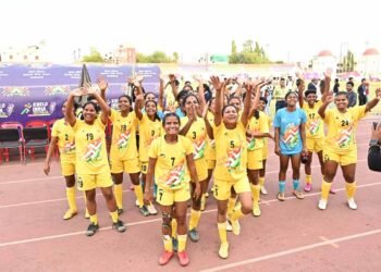 महिला फुटबॉल में छत्तीसगढ़ का शानदार प्रदर्शन, झारखंड को हराकर जीता स्वर्ण पदक