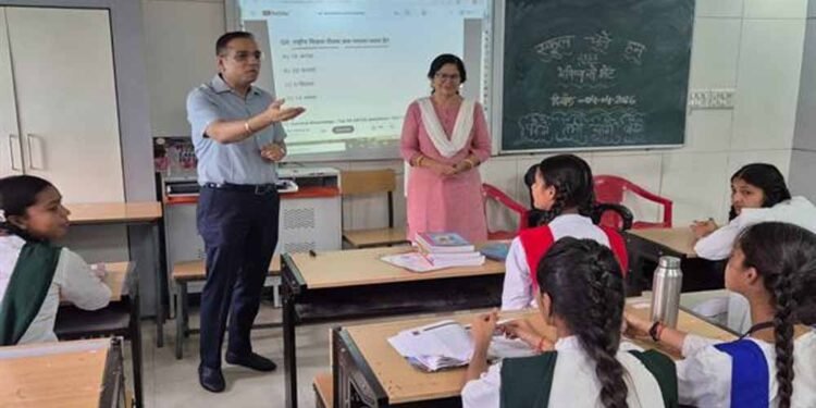 प्रदेश की समस्त स्कूलों में आयोजित हुआ “भविष्य से भेंट कार्यक्रम