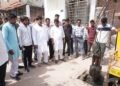 ऊर्जा मंत्री  तोमर ने उपनगर ग्वालियर में नाला निर्माण एवं सीवर लाइन का किया निरीक्षण