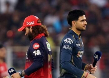 गुजरात टाइटंस ने रॉयल चैलेंजर्स बैंगलोर के खिलाफ जीता टॉस