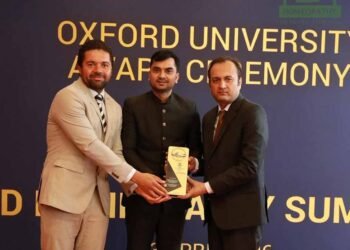 रायपुर के डॉ. उत्कर्ष त्रिवेदी को ब्रिटिश पार्लियामेंट में अंतरराष्ट्रीय सम्मान, ऑक्सफोर्ड में स्किन डिजीज पर दिया व्याख्यान