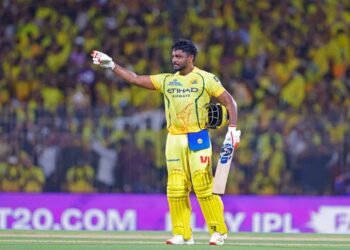 CSK vs DC: संजू ने 5 साल बाद IPL में जड़ा शतक; चेन्नई ने दिया 213 रनों का लक्ष्य