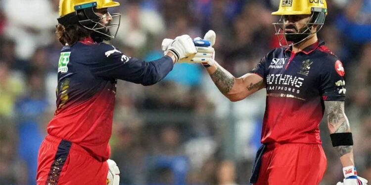 RCB का तूफान! MI के सामने 241 रन का टारगेट, क्या रोहित-हार्दिक दिखाएंगे दम?