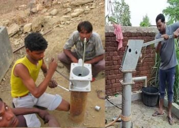 एमसीबी : भीषण गर्मी में राहत: हैंडपंप मरम्मत से ग्रामीणों को मिली सुविधा