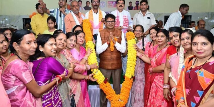 शहर को आधुनिक और व्यवस्थित बनाने पर जोर, वित्त मंत्री ओ.पी. चौधरी ने गिनाए विकास कार्य