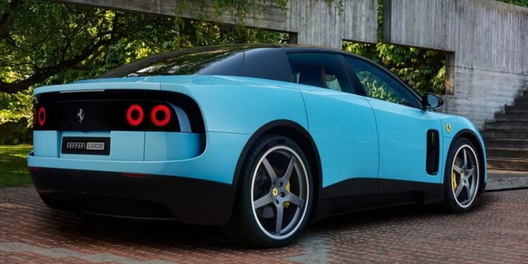 Ferrari की पहली इलेक्ट्रिक कार Luce से उठा पर्दा, शानदार डिजाइन ने जीता दिल