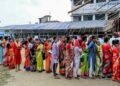 बंगाल के 15 मतदान केंद्रों पर री-पोलिंग, 9 बजे तक 16.23% वोटिंग