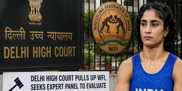 विनेश फोगाट मामले में दिल्ली हाई कोर्ट सख्त, योग्यता तय करने के लिए विशेषज्ञ समिति बनाने के निर्देश