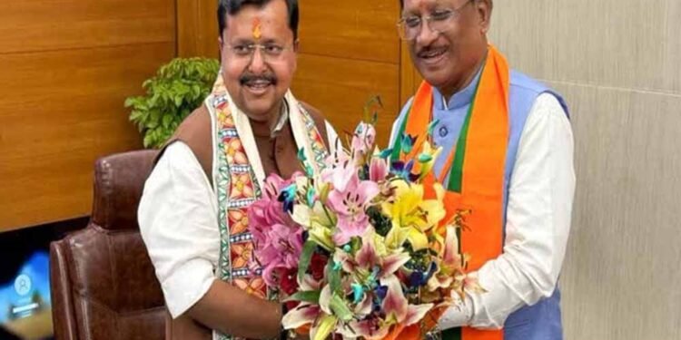 BJP अध्यक्ष नितिन नवीन से मिले CM साय, छत्तीसगढ़ विकास को लेकर हुई अहम चर्चा