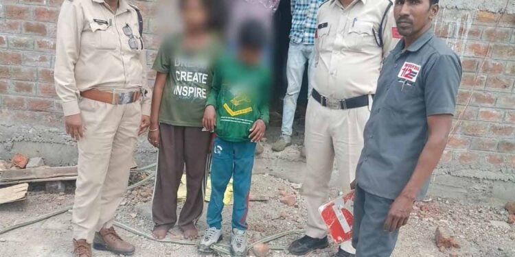 इंदौर के डायल 112 हीरोज संवेदनशीलता और तत्परता से भटके बालक को सुरक्षित परिजनों से मिलाया