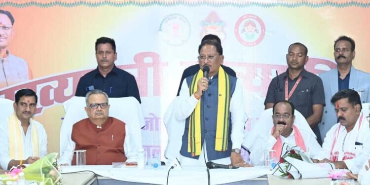 मुख्यमंत्री विष्णुदेव साय ने बेमेतरा को दी 105 करोड़ रुपये से अधिक के विकास कार्यों की सौगात