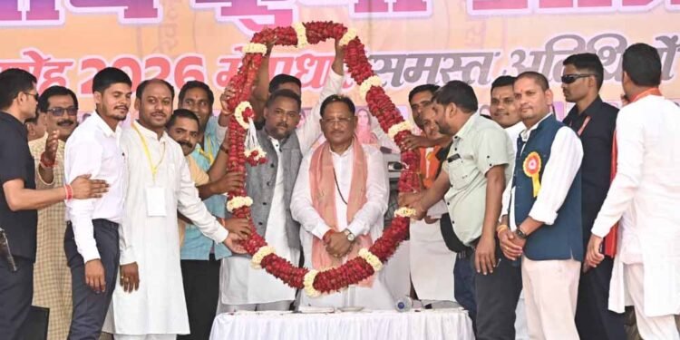 देश की प्रगति और राष्ट्रीय एकता में क्षत्रिय कुर्मी समाज का योगदान अविस्मरणीय : मुख्यमंत्री  विष्णुदेव साय