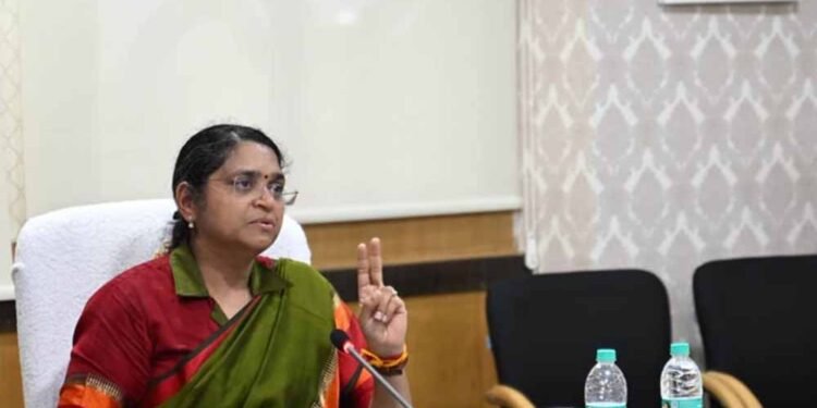 निकायों में सुशासन, जवाबदेही और जन सेवा को दें सर्वोच्च प्राथमिकता, नगरीय प्रशासन विभाग की सचिव  शंगीता आर. ने वीडियो कॉन्फ्रेसिंग से ली सभी 194 निकायों की बैठक