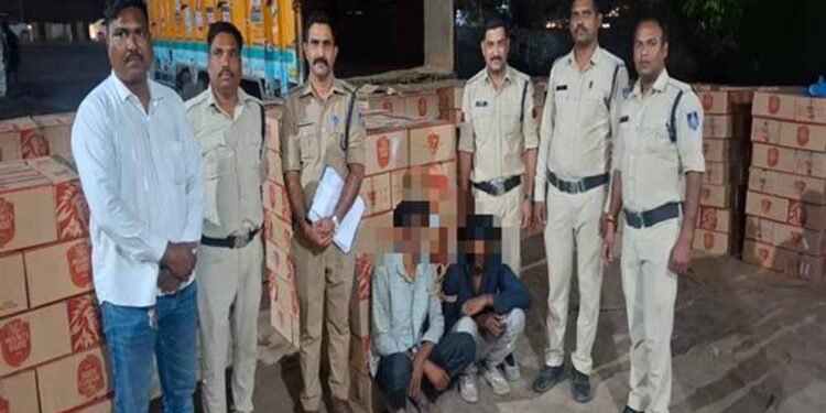 मध्यप्रदेश पुलिस की अवैध शराब के विरुद्ध प्रभावी कार्यवाही