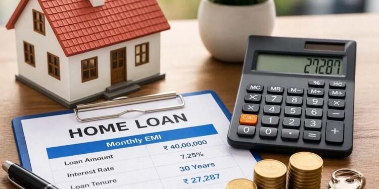 40 लाख का SBI होम लोन लेना है? जानिए कितनी सैलरी चाहिए और कितनी होगी EMI