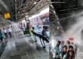 रेलवे प्लेटफॉर्म पर ‘ठंडा-ठंडा कूल-कूल’ इंतजाम, फोगर और वॉटर स्प्रिंकलर से यात्रियों को AC जैसी राहत