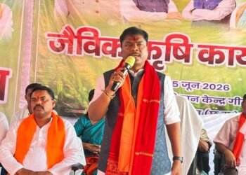 जैविक खेती से बढ़ेगी किसानों की आय, पर्यावरण संरक्षण को मिलेगा बल – वन मंत्री केदार कश्यप
