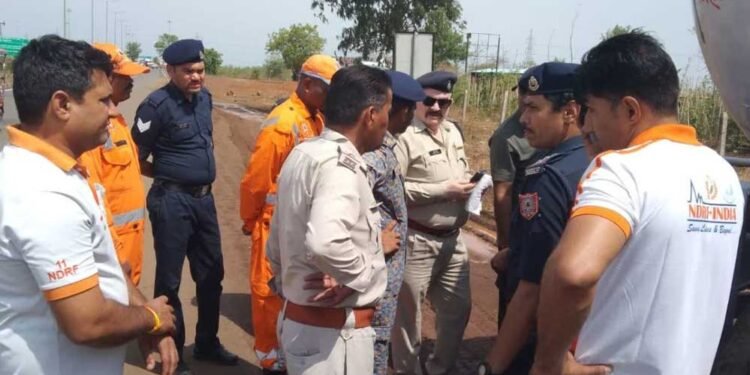 सीहोर में अमोनिया गैस रिसाव से हड़कंप, पुलिस और NDRF ने संभाला मोर्चा