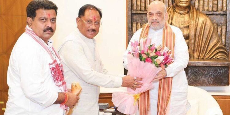 छत्तीसगढ़ में अखिल भारतीय आयुर्वेद संस्थान के स्थापना का प्रस्ताव, अमित शाह से मिले मुख्यमंत्री विष्णुदेव