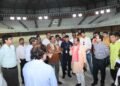 बहतराई खेल प्रशिक्षण केन्द्र में निर्माण और मरम्मत के कार्यों में देरी पर भड़के उप मुख्यमंत्री अरुण साव