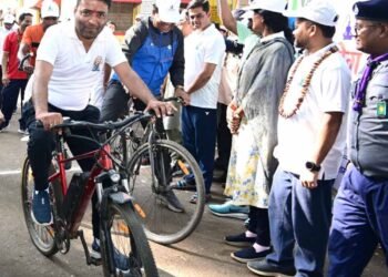 योग दिवस पर गौरेला-पेंड्रा-मरवाही में साइकिल रैली, फिटनेस और स्वास्थ्य का दिया संदेश