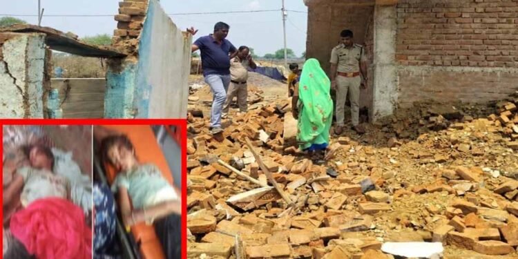छत्तीसगढ़ में दर्दनाक हादसा, दीवार ढहने से दो बच्चों की मौत, महिला गंभीर घायल