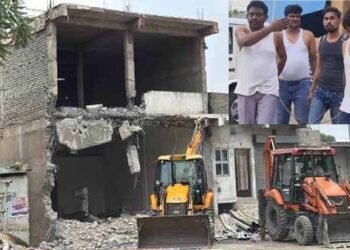 कोरबा में भाजपा नेता पर हमले के आरोपी रज्जाक पर बड़ा एक्शन, जमींदोज हुआ साम्राज्य
