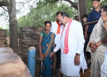 उप मुख्यमंत्री  अरुण साव द्वारा निर्माण कार्यों के गहन निरीक्षण का दौर जारी, पुल, सड़क, रेलवे ओवरब्रिज और जल जीवन मिशन के कार्यों का लिया जायजा