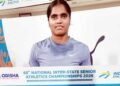 65वीं राष्ट्रीय अंतर्राज्यीय सीनियर एथलेटिक्स चैंपियनशिप में नितिका आकरे ने जीता कांस्य पदक