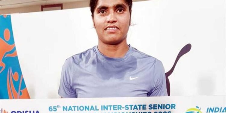 65वीं राष्ट्रीय अंतर्राज्यीय सीनियर एथलेटिक्स चैंपियनशिप में नितिका आकरे ने जीता कांस्य पदक