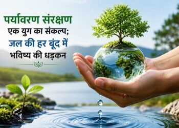 पर्यावरण संरक्षण एक युग का संकल्प; जल की हर बूंद में भविष्य की धड़कन