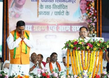 मूलभूत सुविधाओं को बेहतर बनाने के लिए समर्पित भाव से कार्य करें जनप्रतिनिधि : मुख्यमंत्री  विष्णु देव साय