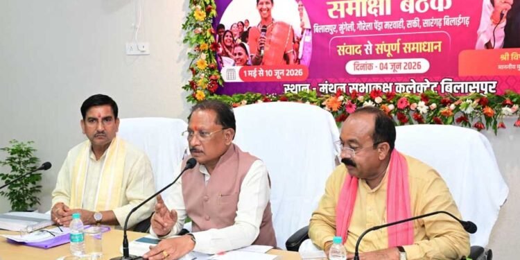 जनता तक पहुंचे योजनाओं का वास्तविक लाभ, प्रशासन जवाबदेही के साथ करे कार्य : मुख्यमंत्री  साय