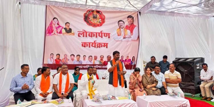 वन मंत्री केदार कश्यप ने किया विभिन्न जनहितकारी निर्माण कार्यों का लोकार्पण