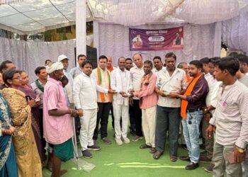 पाली के ग्राम पंचायत मुड़ापार में जनसमस्या निवारण शिविर का हुआ आयोजन 238 आवेदनों का हुआ त्वरित निराकरण