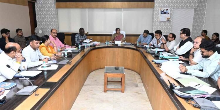 निर्माण और जन सुविधाएं विकसित करने के कार्यों को गति देने सक्रियता से करें मॉनिटरिंग – शंगीता आर