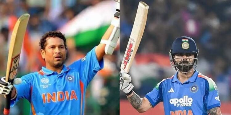 15 हजार वनडे रन से 203 कदम दूर विराट, सचिन का रिकॉर्ड निशाने पर