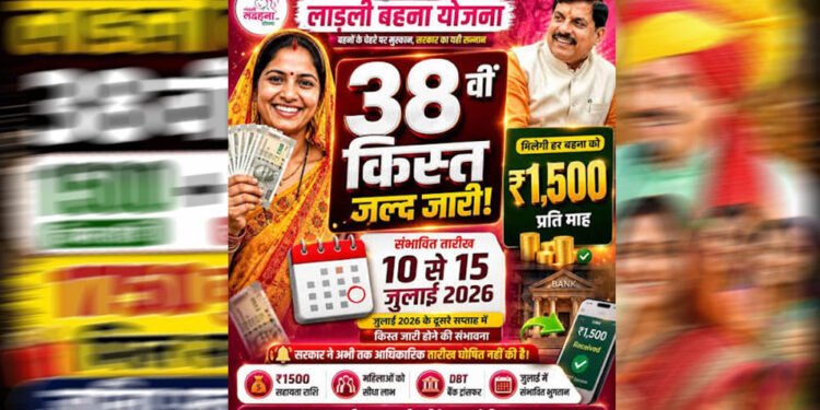 इंतजार खत्म! आज आएगी लाड़ली बहना योजना की 38वीं किस्त, CM मोहन यादव भेजेंगे ₹1500