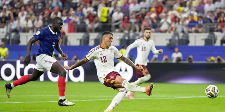 स्पेन ने फ्रांस को 2-0 से रौंदकर फीफा वर्ल्ड कप 2026 के फाइनल में बनाई जगह, ओयार्जाबेल- पोरो बने जीत के हीरो