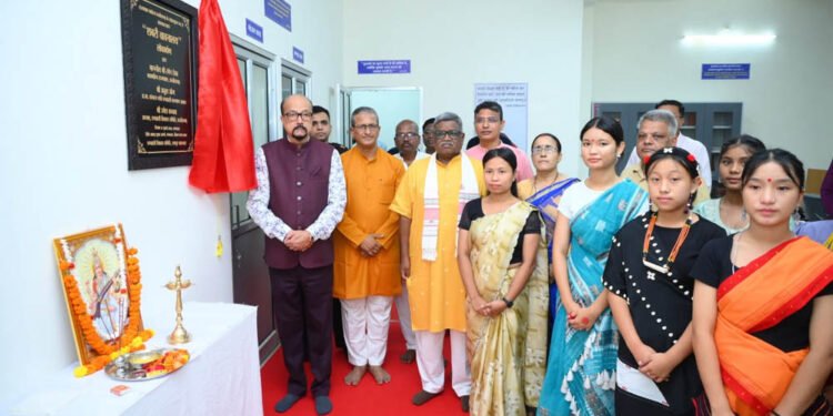 जनजातीय बालिकाओं के सर्वांगीण विकास का सशक्त माध्यम बनेगा शबरी वाचनालय -डेका