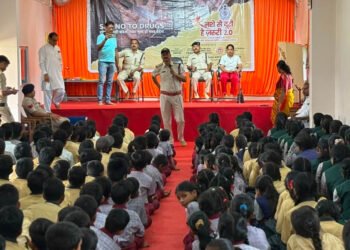 पाली में पुलिस और खेल विभाग का संयुक्त नशा मुक्ति अभियान,300 विद्यार्थियों ने ली नशा न करने की शपथ