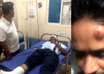 राजगढ़ में पुलिस टीम पर पथराव, यूपी-एमपी पुलिस पर हमला; 3 जवान घायल, 6 आरोपी गिरफ्तार