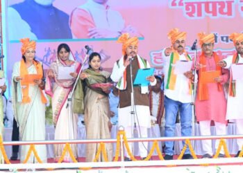 रायपुर : मुख्यमंत्री विष्णुदेव साय ने बम्हनीडीह के विकास की नई यात्रा का किया शुभारंभ