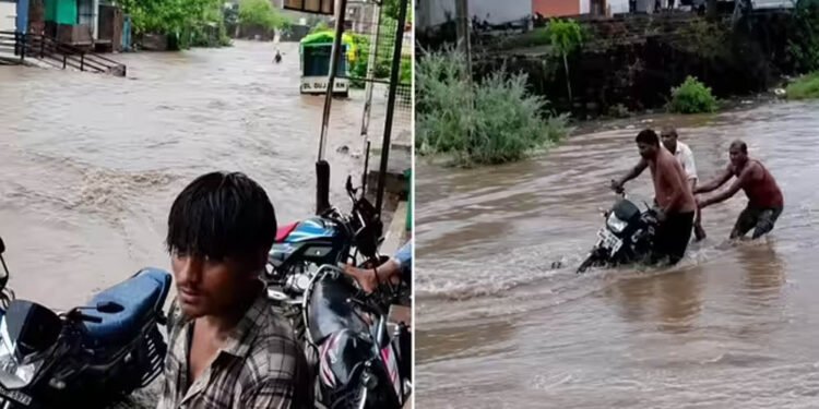 MP Rain Alert: भारी बारिश से नर्मदापुरम-खंडवा स्टेट हाईवे बंद, हरदा में नदियां उफान पर; रेड-ऑरेंज अलर्ट जारी