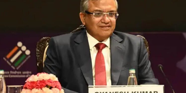 मुख्य निर्वाचन आयुक्त ज्ञानेश कुमार दो दिवसीय प्रवास पर 4 जुलाई को आएंगे मध्यप्रदेश